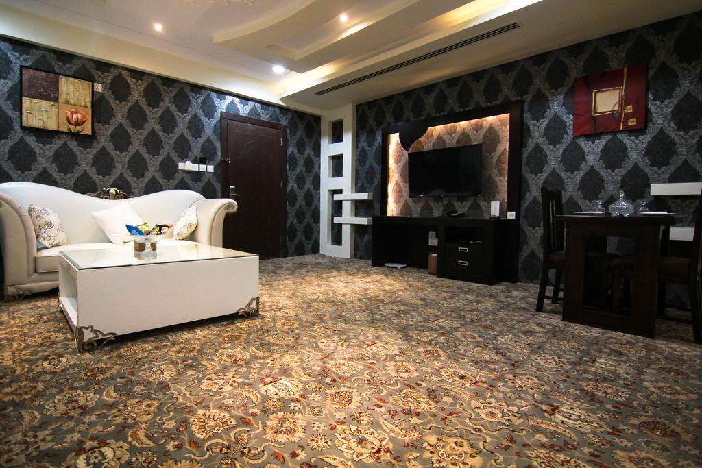 Rest Night Serviced Apartments- Alhamra Riyadh Rum bild A room at the hotel