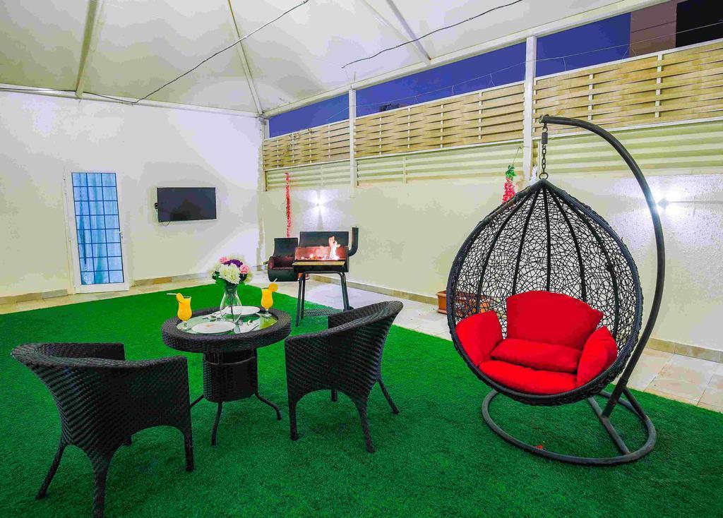 Rest Night Serviced Apartments- Alhamra Riyadh Exteriör bild The interior of a tent